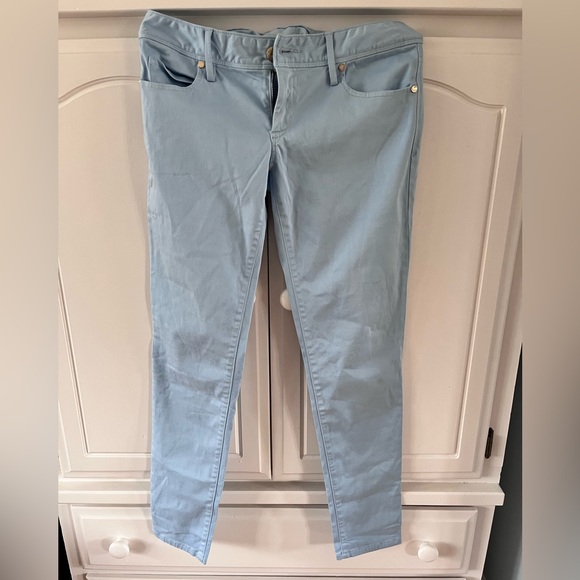 Lily Pulitzer Worth Skinny Pant Light Blue Size 4 - Picture 2 of 10